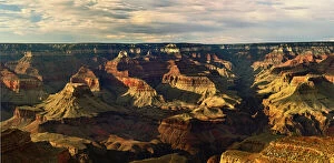 Images Dated 1st February 2010: Panoramic view of Grand Canyon from