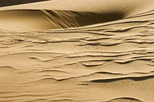 Pattern in the sand created by the wind - Dune Fields - Namib Desert - Namibia - Africa