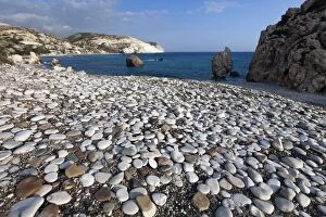 Cyprus Gallery: Pebbled Beach - at Aphrodites Rock