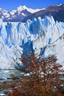 Perito Moreno Glacier - face of glacier and Lago