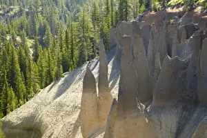 Pinnacle Prints: The Pinnacles Crater Lake National Park Oregon, USA LA000700