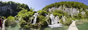 Images Dated 25th June 2010: The Plitvice Lakes in the National Park