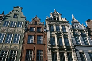 Images Dated 18th November 2010: POLAND. GDANSK. Buildings in the historic
