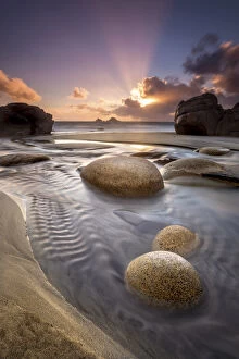 Porth Nanven - Sunset - Cornwall - UK