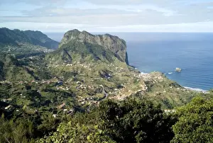 Oceans Prints: Porto da Cruz seen from Portela - Madeira