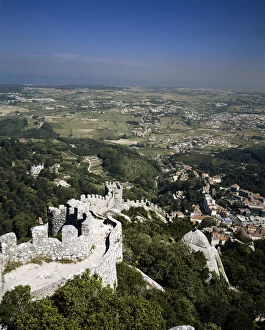 Images Dated 6th August 2013: Portugal, Lisbon Province, Sintra, View