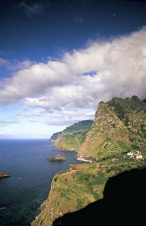 Portugal, Madeira. View of northern coastline