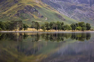 Calm Gallery: Pre-dawn reflections on Buttermere Lake, Cumbria