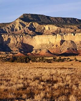 Images Dated 14th September 2005: Prehistoric - sedimentary sequence at Ghost Ranch, Jurassic/Cretaceous. Sandstone. Dakota, USA
