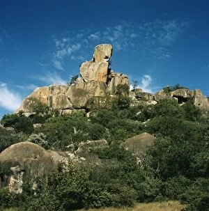 PS-549 ZIMBABWE - Kopje, Granite outcrop