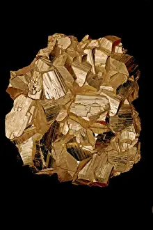Pyrite (FeS2) (Iron sulfide) / Fool's Gold - Butte - Montana - USA