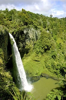 Raglan, New Zealand. A beautiful waterfall