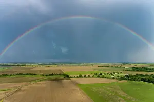 Storm Prints: Rainbow after storm, Marion County, Illinois Date: 28-05-2020