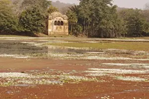 Rajbagh palace. Ranthambhore National Park, India