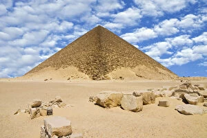 Egyptian Gallery: The Red Pyramid (Senefru or Snefru Pyramid)
