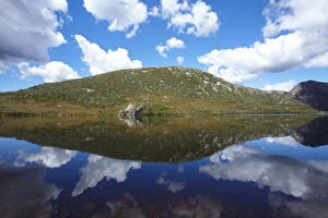 Cradle Gallery: Reflection in Dove Lake, Cradle Mountain