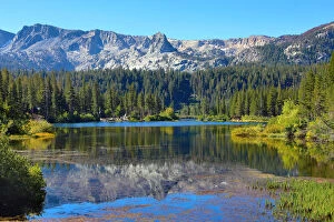 States Gallery: Reflection of mountains in Twin Lakes, Mammoth