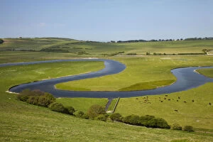 Features Gallery: River Cuckmere, near Seaford, East Sussex, England