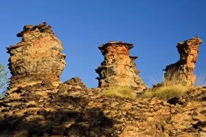 Images Dated 4th July 2008: Keep River Rock formations - chimney shaped rock formations in late evening light - Keep River