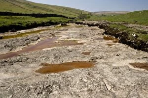 Images Dated 10th May 2006: River Skirfare in Littondale, already almost dry by May (2006). Yorkshire Dales. UK
