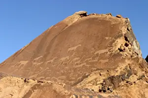 Rock Engravings. Twyfelfontein. Namibia Betweeen -5600 BC et _2500 BC