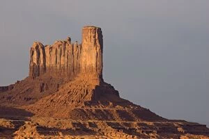 Rock formation in the Monument Valley