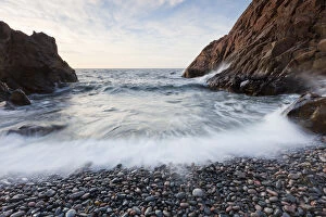 Wave Gallery: Rocks and cliffs at the coast of Visitgrotta - Kullaberg