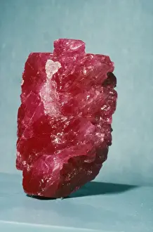 Ruby Prints: Ruby (Corundum) 196 Carots Rough Gem, Burma