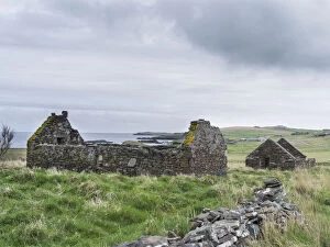 Ruins near Fladdabister, dating back to