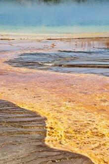 Images Dated 29th June 2012: Run off from Grand Prismatic Spring
