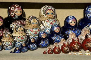 Russia, St. Petersburg, Matryoshka dolls