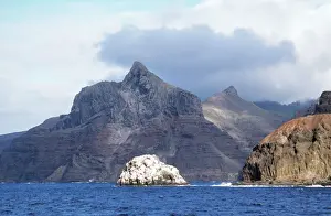 Coastline Prints: Saint Helena - south east side of George Island, where masked Boobies breed