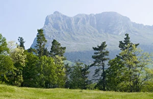 Images Dated 8th August 2011: Saint Vincent peak. Ramales de la Victoria