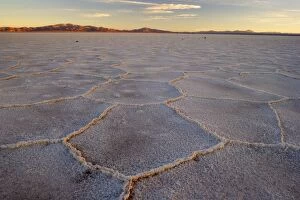 Images Dated 20th May 2010: Salinas Grandes del Noroeste - mountains and dried-up
