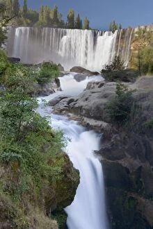 Images Dated 8th February 2010: Salto del Laja - del Laja waterfall in summer in