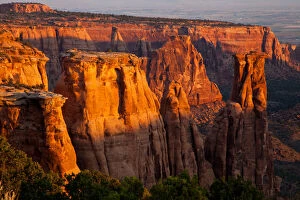 Sandstone formations in Colorado National
