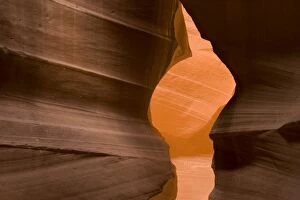 Images Dated 10th April 2005: Sandstone rock in the Upper Antelope Canyon, probably