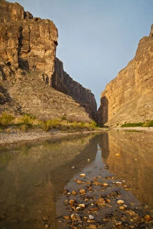 Bend Gallery: Santa Elena Canyon and Rio Grande at sunrise