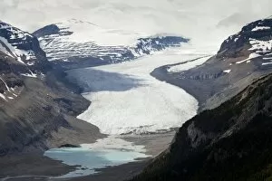Images Dated 14th July 2010: The Saskatchewan Glacier, Columbia Icefield, Banff National Park, Rockies, Canada