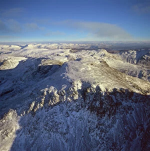 Aerial Gallery: Scafell Pike, the highest mountain in England