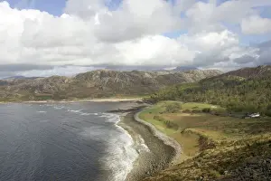 House Prints: Scottish coastline Guinard Bay, Northwest Scotland