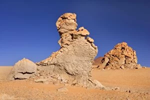 Images Dated 24th May 2010: Sculpted Dali Rocks - by wind and sand artfully sculpted rock formations called the Dali Rocks