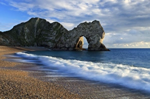 Images Dated 1st December 2012: Sea & Beach scene - December - Durdle Door, Dorset, England