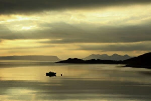 Sunset Gallery: Seascape Scotland Atlantic Coast, close to Mallaig