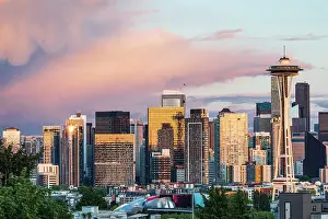 Downtown Prints: Seattle, Washington State, USA