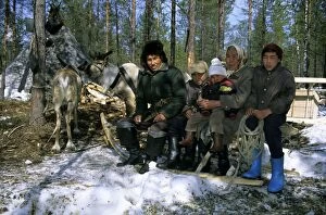 Selkup family, North Tumen (Northern minority)