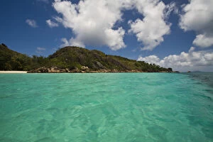 Seychelles, Curieuse Island, view from water