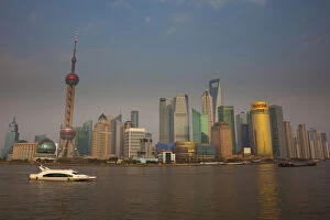 Center Gallery: The Shanghai Pudong New Area skyline, including