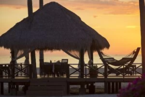 Shangri-La Resort at sunset