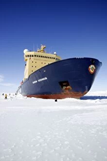 Ship - Ice breaker Capitaine Khlebnikov in the